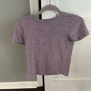 Purple athletic shirt size xs